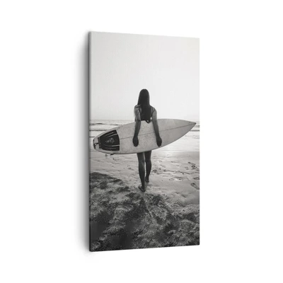 Canvas picture - Daughter of Sea Wave - 45x80 cm