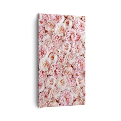 Canvas picture - Decked with Roses - 45x80 cm