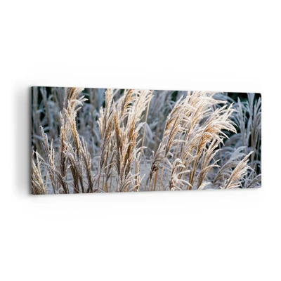 Canvas picture - Decorated with Frost - 100x40 cm
