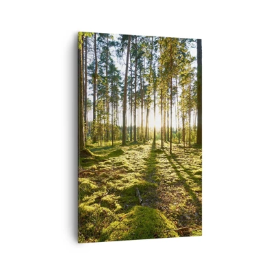 Canvas picture - Deep in the Forest - 80x120 cm