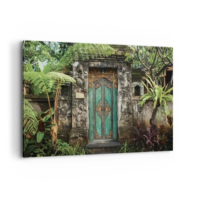 Canvas picture - Door to Exotic World - 120x80 cm