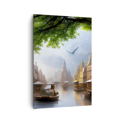 Canvas picture - Dutch Urban Landscape - 70x100 cm