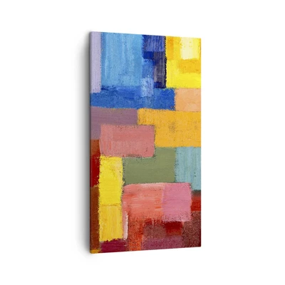 Canvas picture - Each Different, All Colourful - 45x80 cm