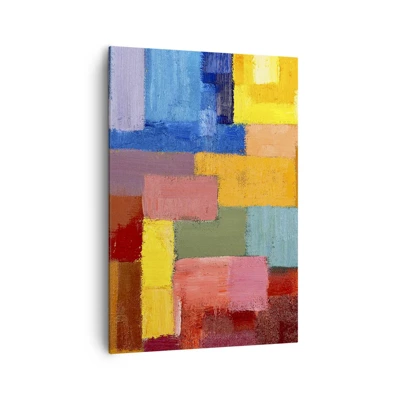 Canvas picture - Each Different, All Colourful - 70x100 cm