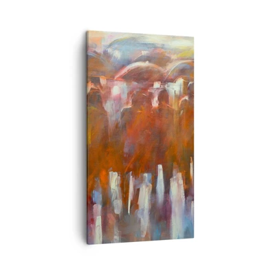 Canvas picture - Equal in Rain and Fog - 45x80 cm