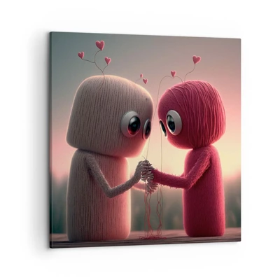 Canvas picture - Everyone Is Allowed to Love - 50x50 cm