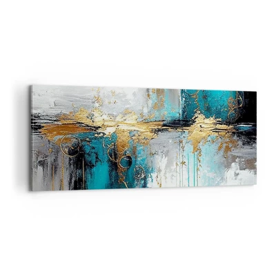 Canvas picture - Everything Flows - 100x40 cm