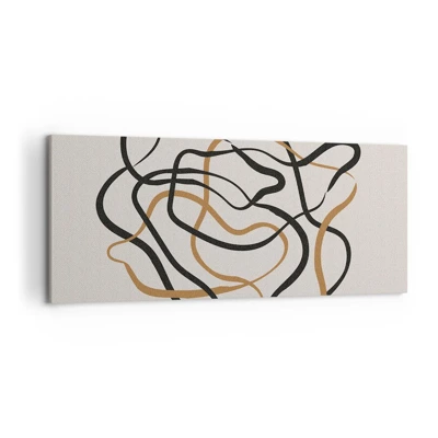 Canvas picture - Everything Is Tangled UP - 120x50 cm