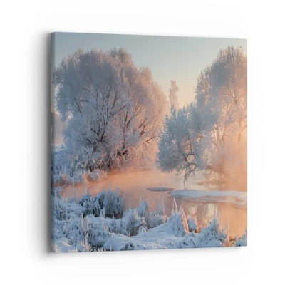 Canvas picture - Everything Shines in Sunny Crystal - 40x40 cm