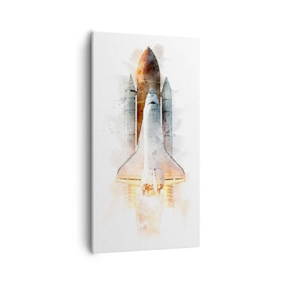 Canvas picture - Explorers Get Ready - 55x100 cm