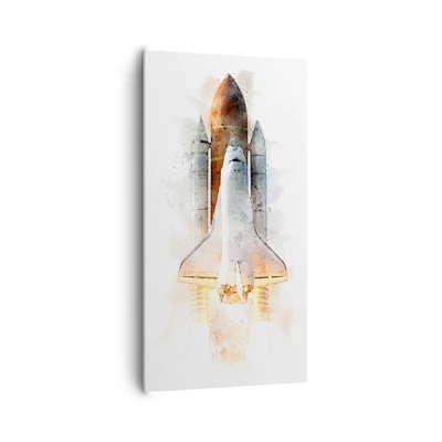 Canvas picture - Explorers Get Ready - 65x120 cm