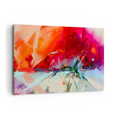 Canvas picture - Explosion of Lights and Colours - 100x70 cm