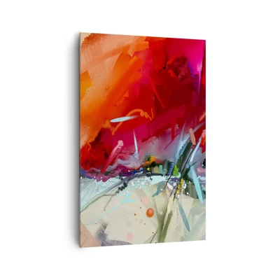 Canvas picture - Explosion of Lights and Colours - 80x120 cm