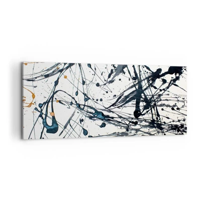 Canvas picture - Expressionist Abstract - 120x50 cm