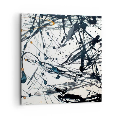 Canvas picture - Expressionist Abstract - 50x50 cm