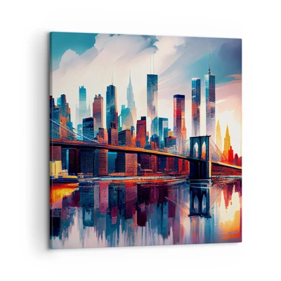 Canvas picture - Fabulous New York - 50x50 cm