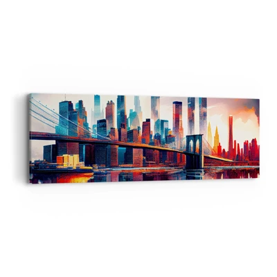 Canvas picture - Fabulous New York - 90x30 cm