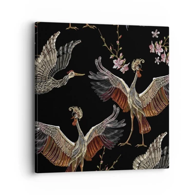 Canvas picture - Fairy Tale Bird - 40x40 cm