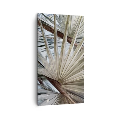 Canvas picture - Fans in tropics - 45x80 cm