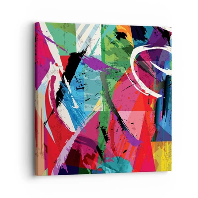 Canvas picture - Fast, Vividly and Jamming - 30x30 cm