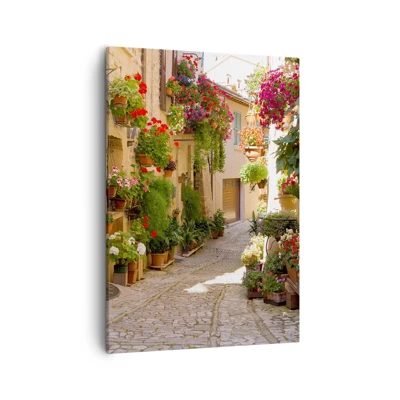 Canvas picture - Flood of Flowers - 50x70 cm