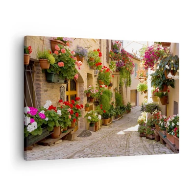 Canvas picture - Flood of Flowers - 70x50 cm