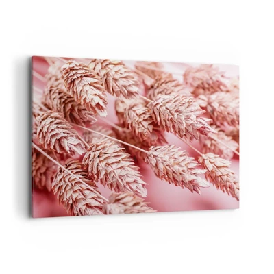 Canvas picture - Flowery Cascade in Pink - 100x70 cm