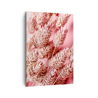 Canvas picture - Flowery Cascade in Pink - 50x70 cm