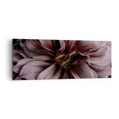 Canvas picture - Flowery Heart - 140x50 cm