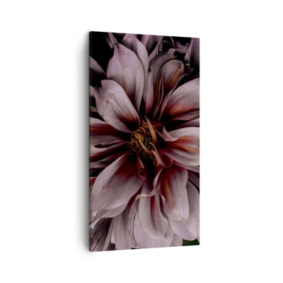 Canvas picture - Flowery Heart - 45x80 cm