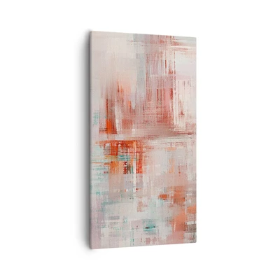 Canvas picture - Foggy but Pink - 55x100 cm