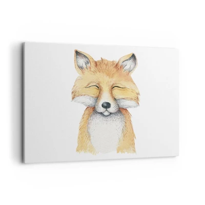 Canvas picture - Fox Moods - 120x80 cm