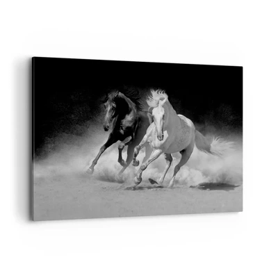 Canvas picture - Gallop of Freedom - 120x80 cm