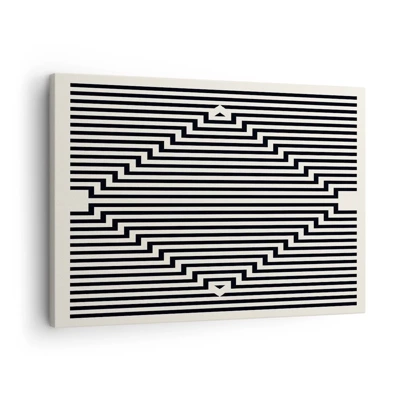 Canvas picture - Geometrical Illusion - 70x50 cm