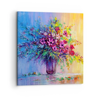 Canvas picture - Gift from Summer Meadow - 70x70 cm