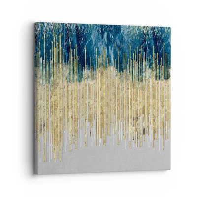 Canvas picture - Glided Border - 30x30 cm