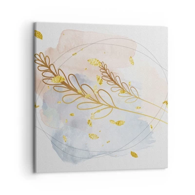 Canvas picture - Golden Blast - 50x50 cm