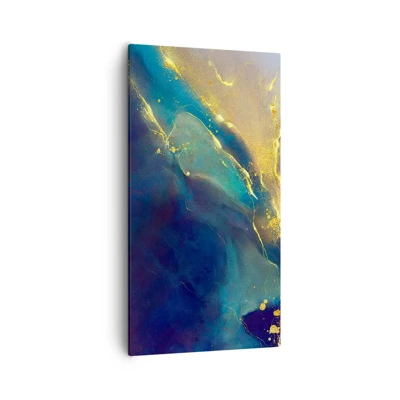 Canvas picture - Golden Flood - 55x100 cm