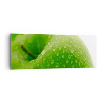 Canvas picture - Green, Cool Freshenss - 140x50 cm