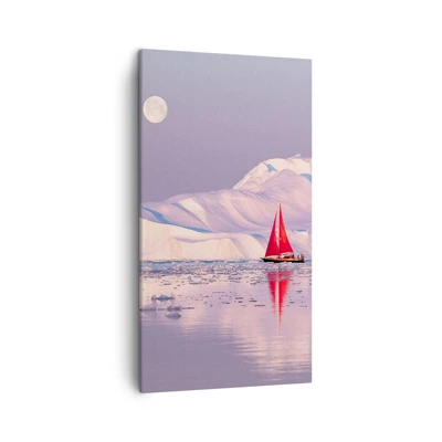 Canvas picture - Heat of the Sail, Cold of the Ice - 45x80 cm