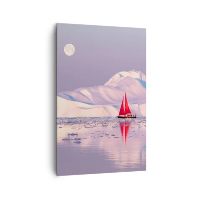 Canvas picture - Heat of the Sail, Cold of the Ice - 80x120 cm