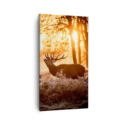 Canvas picture - Hunter's Dream - 45x80 cm