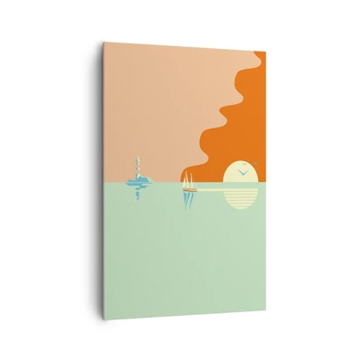 Canvas picture - Ideal Sea Landscape - 80x120 cm