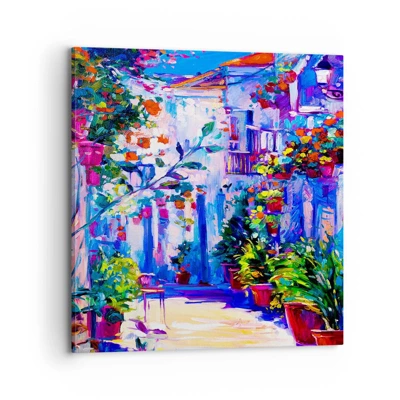 Canvas picture - Impression - Italian Alley - 70x70 cm