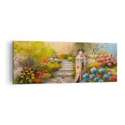 Canvas picture - In Full Bloom - 140x50 cm