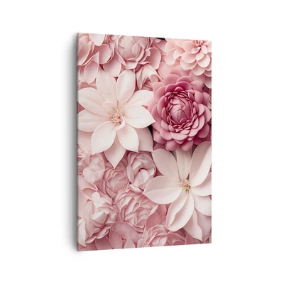 Canvas picture - In Pink Petals - 70x100 cm