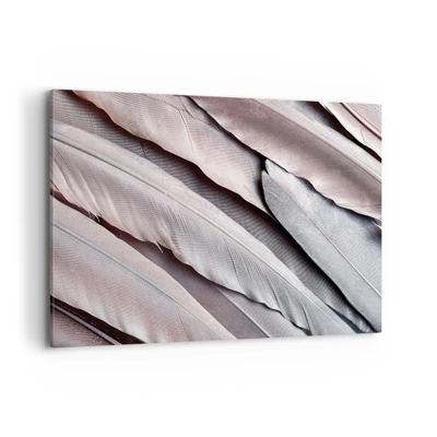 Canvas picture - In Pink Silverness - 100x70 cm