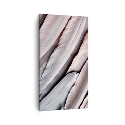 Canvas picture - In Pink Silverness - 45x80 cm