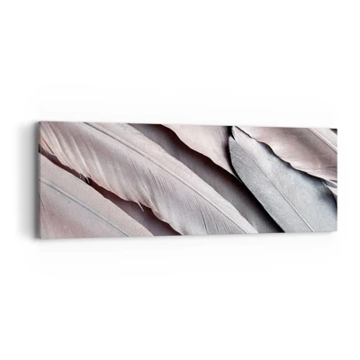 Canvas picture - In Pink Silverness - 90x30 cm