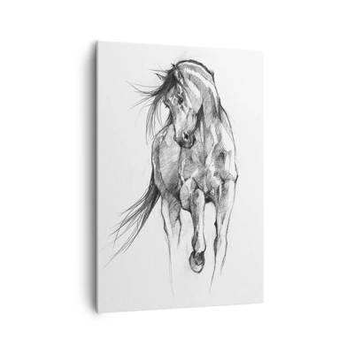 Canvas picture - In a Graceful Trot - 70x100 cm